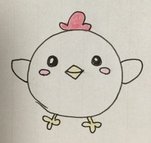 年賀状17 酉 鳥 の可愛いイラストの描き方を調査 簡単に描く方法はコレ 笑